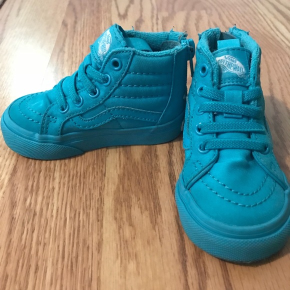 Teal kids vans Clearance